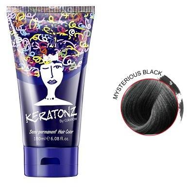 KERATONZ Semi-Permanent Hair Mysterious Black