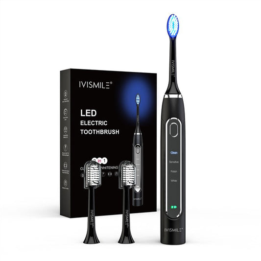IVISMILE Sonic Electric Power Whitening LED Toothbrush