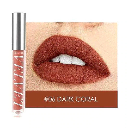 FOCALLURE Velvet Lip #06 DARK CORAL