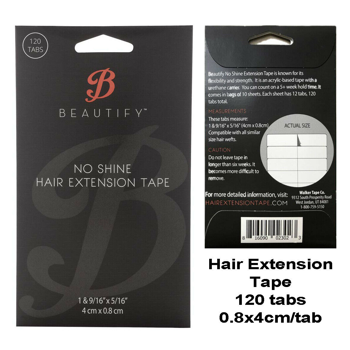 BEAUTIFY No Shine Hair Extension Tape