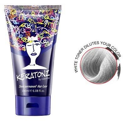 KERATONZ Semi-Permanent Hair White